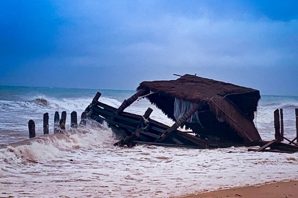 La Tormenta Gamma Causa Fuertes Estragos A Su Paso Por M Xico