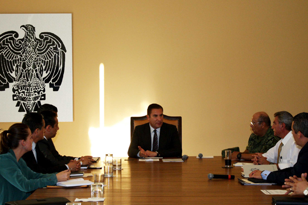 Encabeza RMV reunión del Grupo de Coordinación de Seguridad Pública