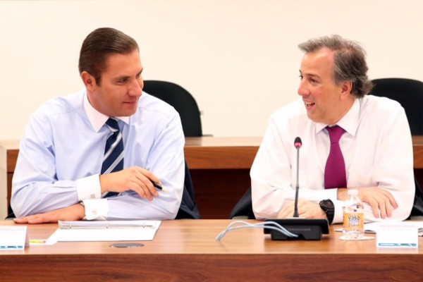 Se reúne RMV con el secretario de Desarrollo Social, José Antonio Meade