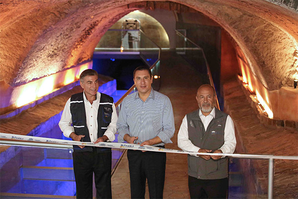 Rafael Moreno Valle y Tony Gali inauguran rescate del Puente de Bubas