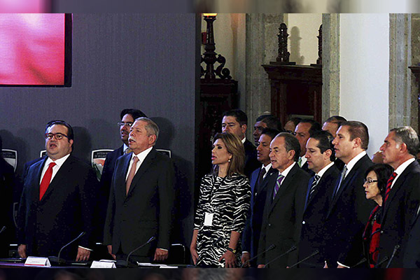 RMV participa en XXXIX Sesión del Consejo Nacional de Seguridad Pública