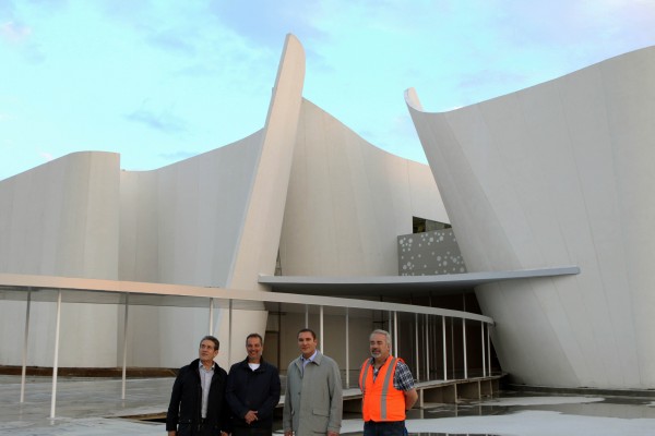 Efectúa RMV recorrido de supervisión en el Museo Internacional del Barroco