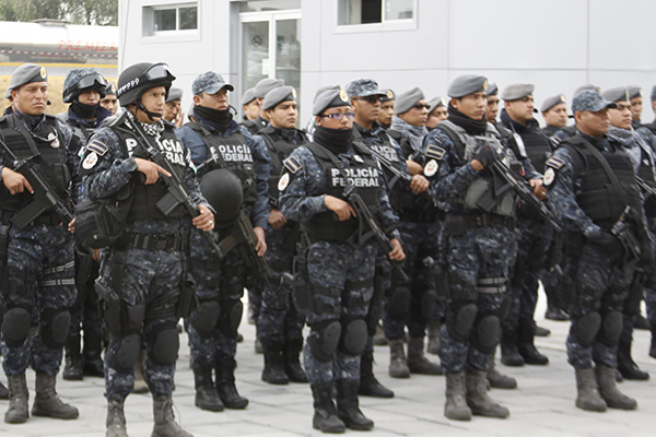 Ya están en Puebla 150 elementos de la Gendarmería Nacional