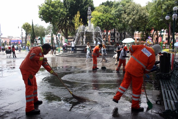 Trabajadores de limpia también tendrán aumento: Ruiz Cordero