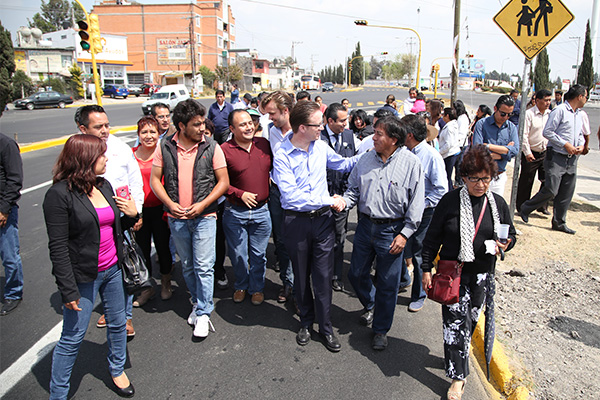 El alcalde Banck inicia recorridos en juntas auxiliares