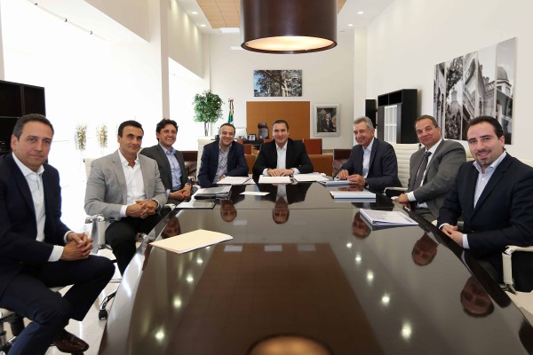 RMV se reúne con directivos de la empresa mexicana Gicsa