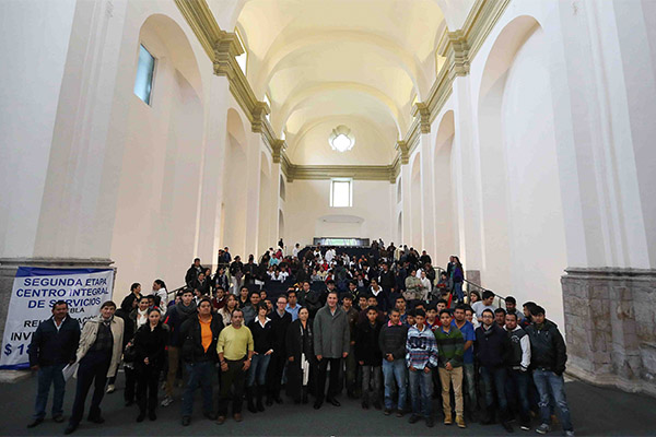 RMV y Banck reinauguran la 3 poniente y sala Francisco Javier Clavijero
