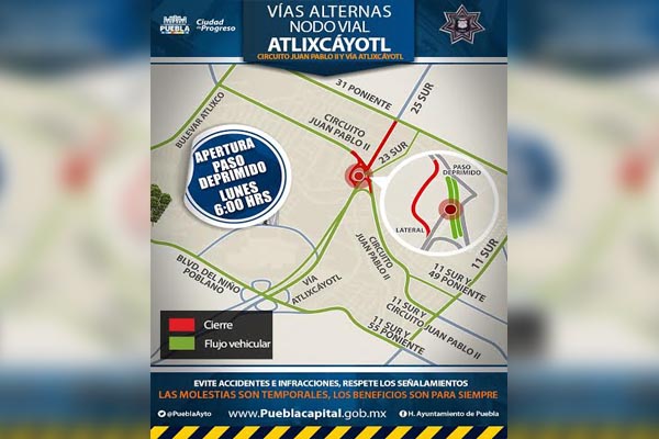 Ayuntamiento anuncia ajustes a la circulación en la zona del puente 475