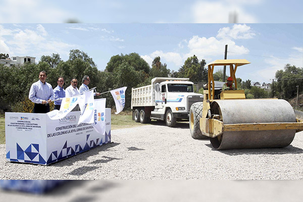 RMV da banderazo de inicio para construcción del colector marginal