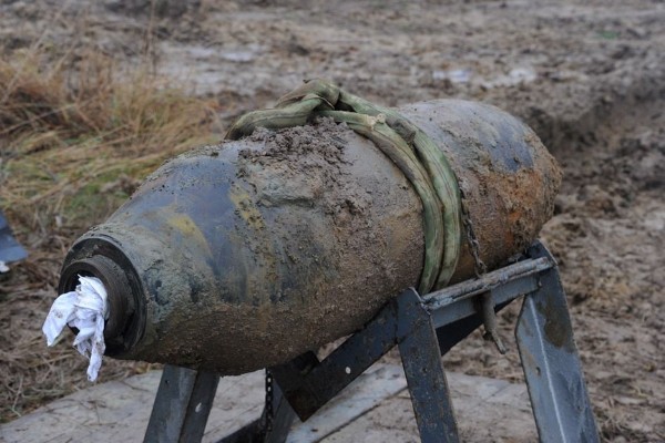 Descubren en Austria bomba aérea de Segunda Guerra Mundial