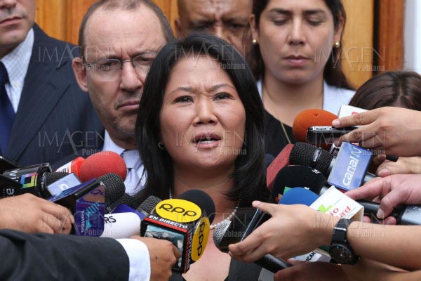Keiko Fujimori continúa como favorita para Presidencia de Perú