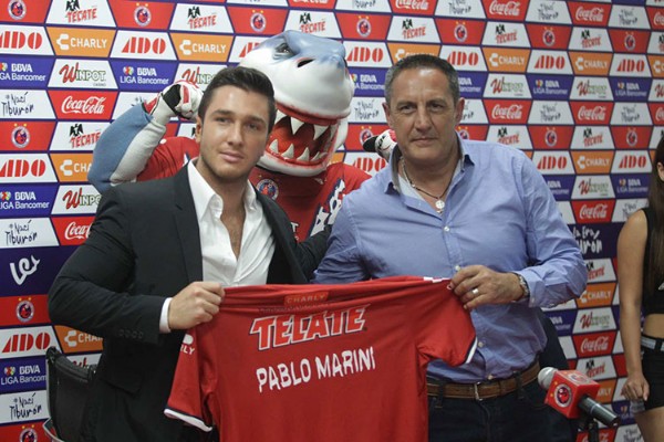 Pablo Marini fue presentado como técnico de Veracruz
