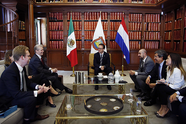Puebla y los Países Bajos fortalecen cooperación para impulsar proyectos