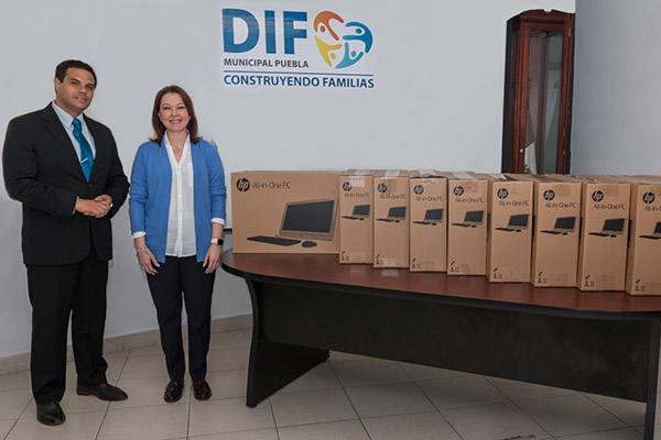 Recibe SMDIF donativo a beneficio de “Jóvenes en Progreso”
