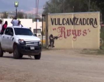 Vulcanizadora Reyes, recuerdo del enfrentamiento en Nochixtlán, Oaxaca