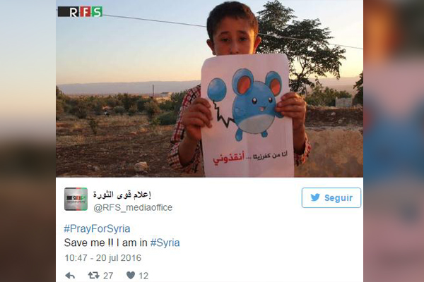Niños sirios recuerdan que hay cosas más urgentes que cazar pokémones