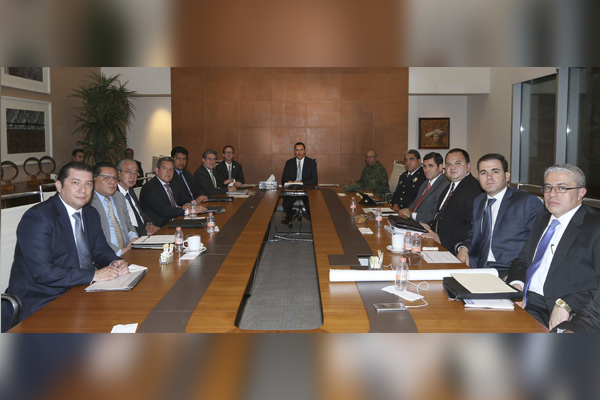 RMV encabeza reunión con el Grupo de Coordinación Local de Seguridad