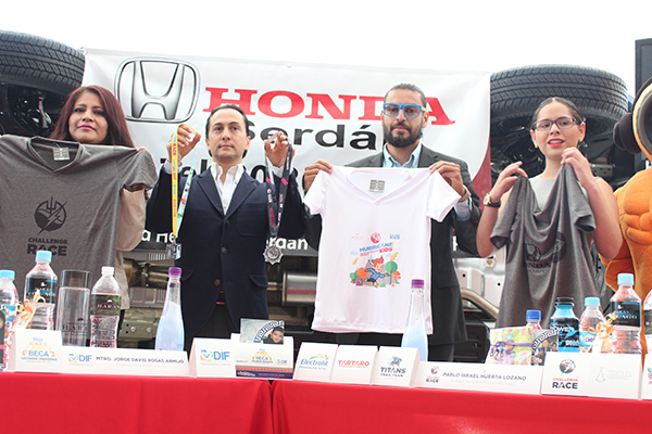 Presentan carrera Hurricane, a favor de Beca Un Niño Indígena