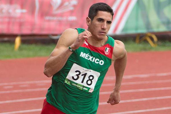 Mexicano José Carlos Herrera califica a semifinal de 200 metros planos