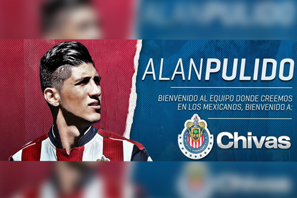 Chivas confirma llegada del delantero Alan Pulido