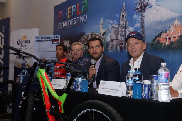 Presentan "Maratón Internacional Popo Bike 2016" en Atlixco