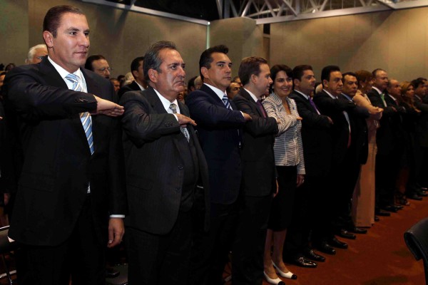 Acompaña RMV a Tello en su toma como gobernador de Zacatecas