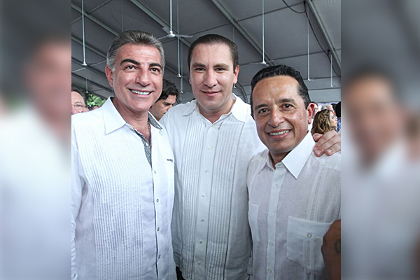 RMV asiste a la toma de protesta del gobernador de Quintana Roo