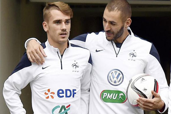 Griezmann harto que lo culpen por ausencia de Benzema en selección