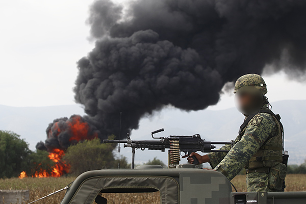Otro enfrentamiento entre delincuentes y fuerzas federales