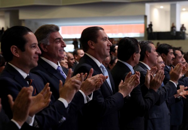 Acompaña RMV a Orozco en toma de protesta como gobernador de Aguascalientes