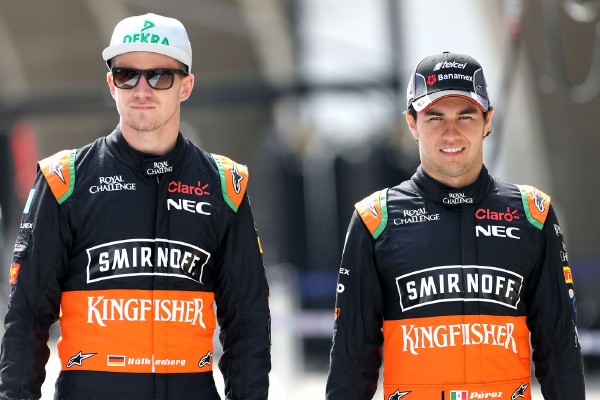 Mexicano Sergio Pérez reconoce que Hulkenberg lo hizo mejor piloto