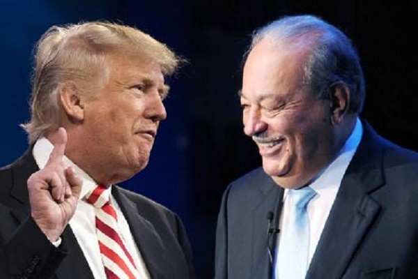 Tras reunión Trump califica a Carlos Slim como “un gran tipo”