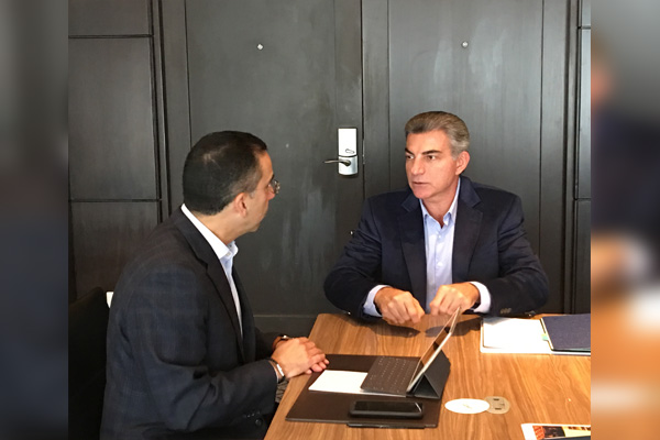 Tony Gali reporta avances en la entrega-recepción