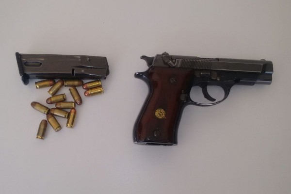 Policía Estatal asegura a sujeto con arma de fuego sin licencia