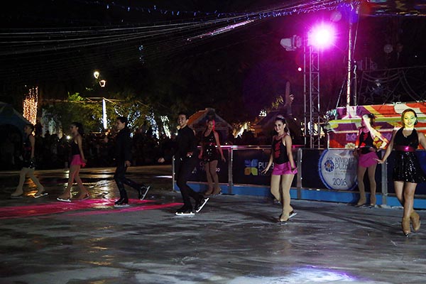Turistas y poblanos disfrutaron de atracciones navideñas en la ciudad