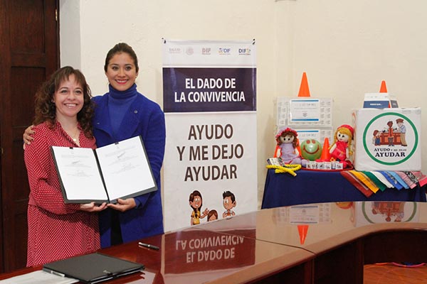 SEDIF y SMDIF firman convenio para crear programa de fortalecimiento familiar