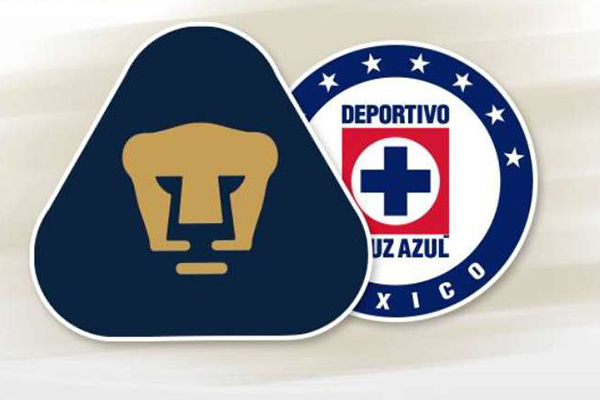 Pumas recibe a Cruz Azul en atractivo partido dominical