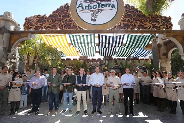 Inaugura Moreno Valle el parque de conservación "Arboterra"