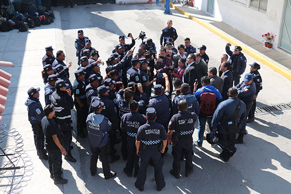 Sigue la mala suerte en la Policía Auxiliar: tres mueren en asalto a Prospera