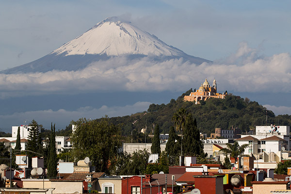 Volcán Popocatépetl mantiene baja actividad