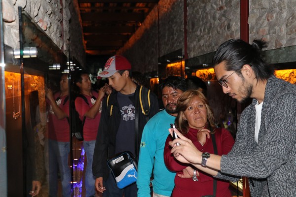 Gran afluencia se registró este domingo en el túnel de Xanenetla