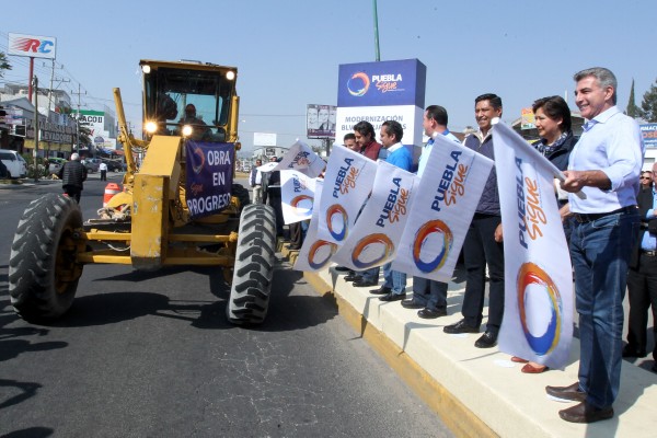 Tony Gali da inicio a la modernización del bulevar Forjadores