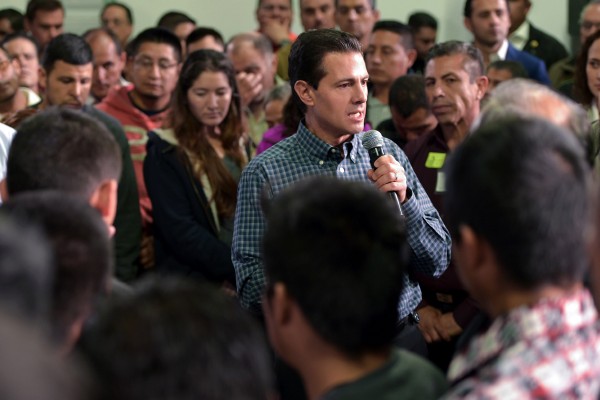El PRI aprovecha la situación y se “solidariza” con migrantes