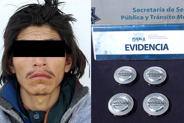 Detiene SSPTM a un sujeto por robo de autopartes en La Loma