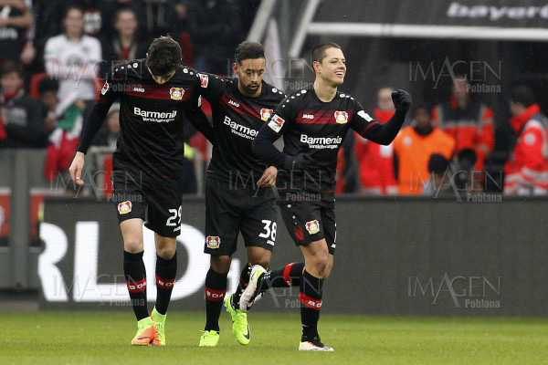 “Chicharito” es nominado de nuevo a jugador de la jornada en Bundesliga