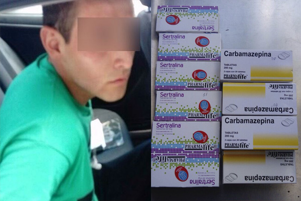 No es médico y cargaba gran cantidad de medicamento controlado