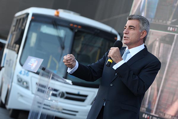 Tony Gali cumple su compromiso 10: botones de pánico en RUTA