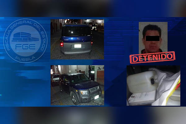 Agente del MP huachicolero: transportaba gasolina robada en camioneta Audi