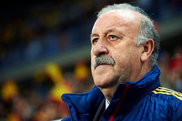 Vicente del Bosque afirma que le entusiasma remontada de Barcelona