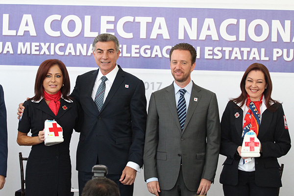 Encabeza Gali Colecta Nacional de la Cruz Roja